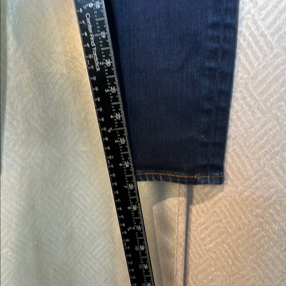 J Crew Maternity Toothpick Size 26 Dark Wash Stretch Skinny Jeans Ankle. (ord48) - Picture 7 of 13